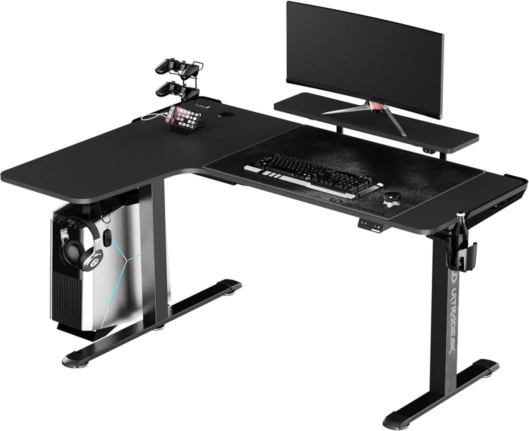 Комп'ютерний стіл для геймерів Ultradesk Winger Black (510504) - фото 7