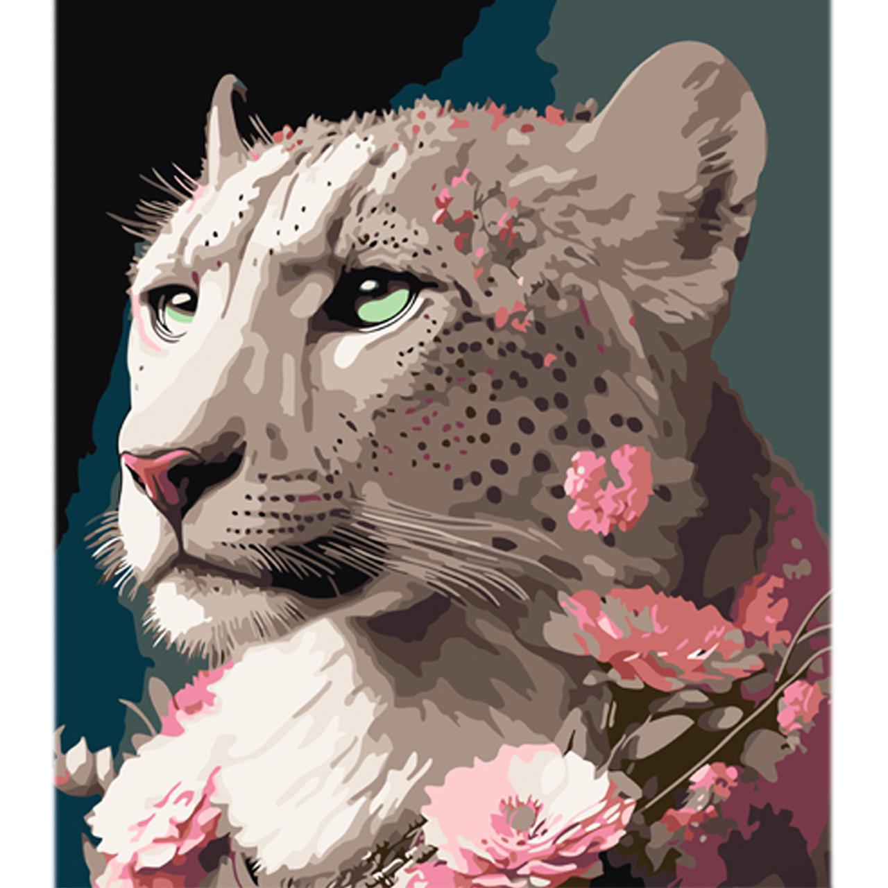 Картина по номерам Strateg Премиум Нежность и сила с лаком и 30х40 см (LY50)