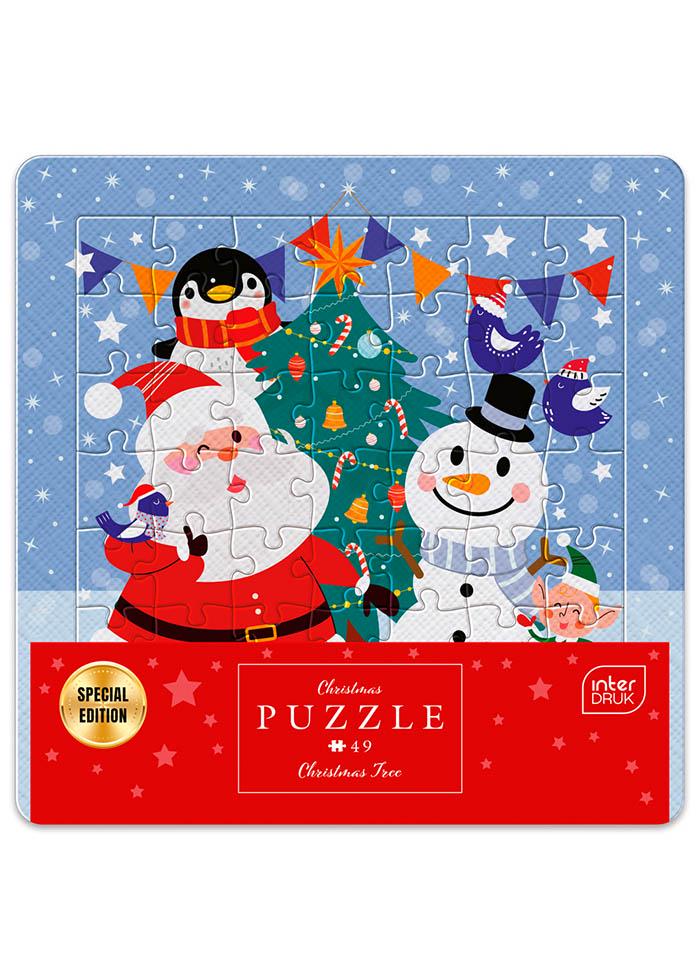 Пазли тришарові InterDRUK Christmas Christmas Tree 49 шт. (376312)