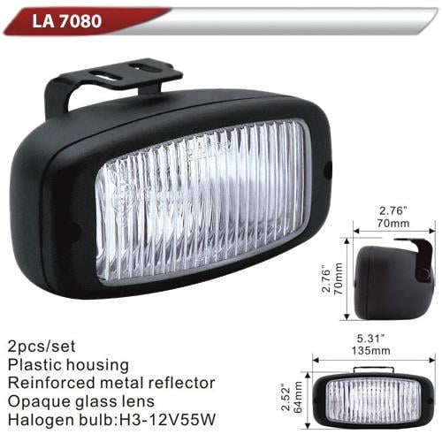Фара дополнительная DLAA 7080-W 135х64 мм (37791)