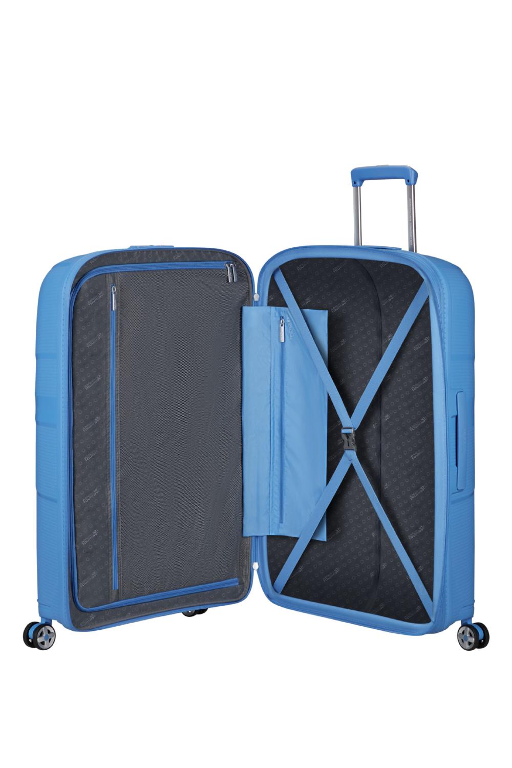 Чемодан American Tourister STARVIBE 77х51х30/33 см Голубой (MD5*01004) - фото 3