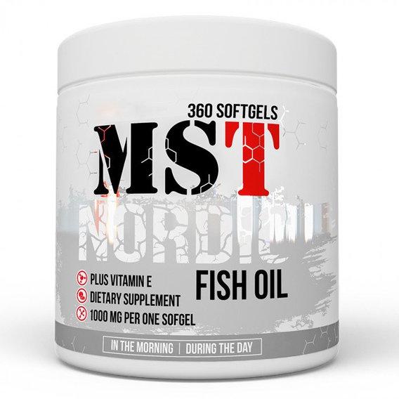 Омега для спорта MST Nutrition Nordic Fish Oil 360 Caps Омега для спорта MST Nutrition Nordic Fish Oil 360 Caps