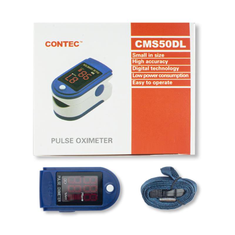 Пульсоксиметр Contec CMS50DL светодиодный дисплей - фото 7