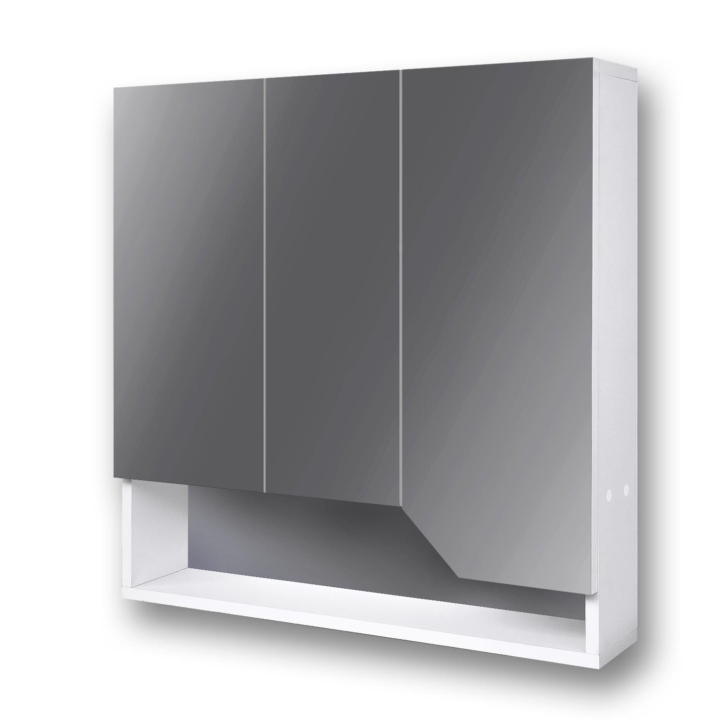 Шкаф зеркальный для ванной комнаты G-01 70 см (12314620) - фото 2 Шкаф зеркальный для ванной комнаты G-01 70 см (12314620) - фото 2