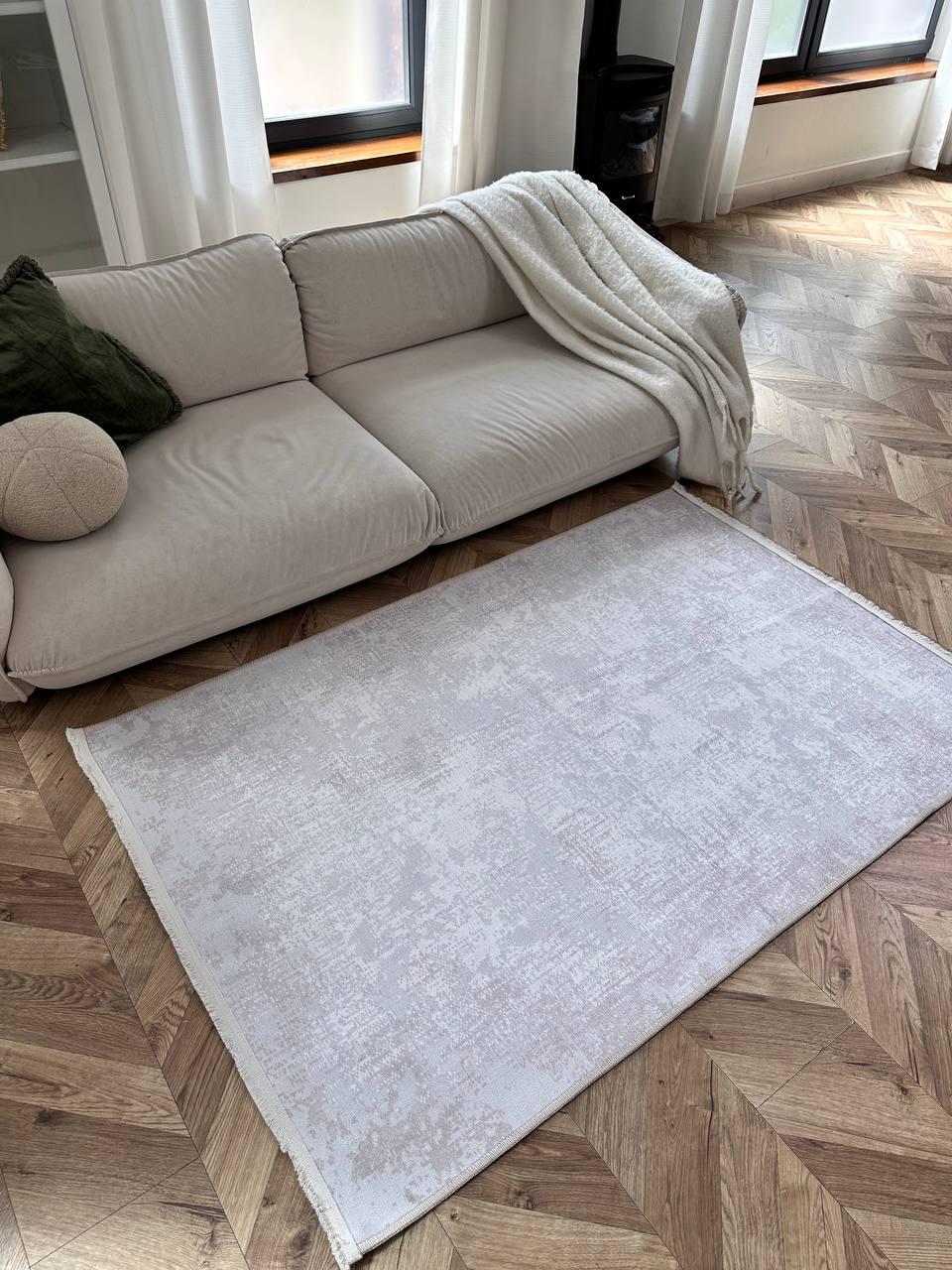 Ковер безворсовый из шенила и хлопка антискользящий 200х300 см (76)