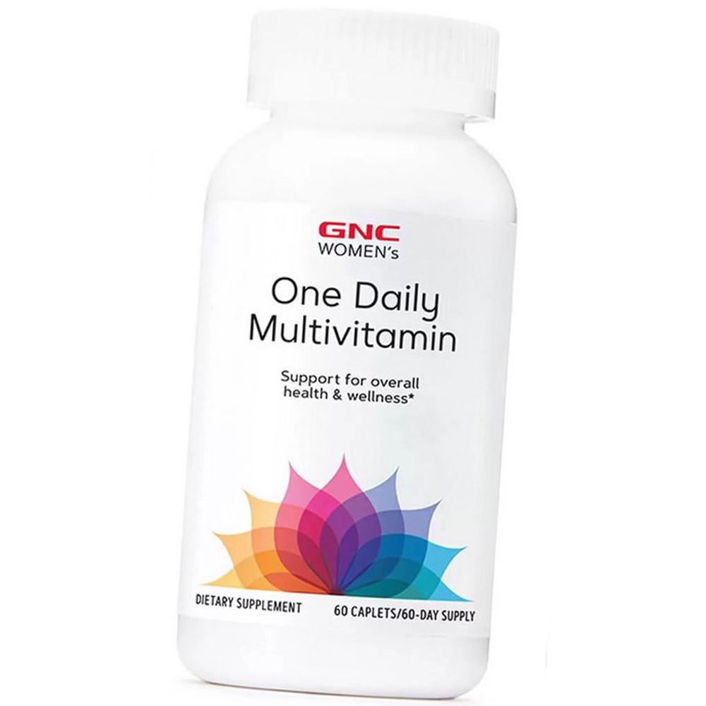 Витаминно-минеральный комплекс для женщин GNC Women's Multivitamin One Daily 60 Caplets Витаминно-минеральный комплекс для женщин GNC Women's Multivitamin One Daily 60 Caplets
