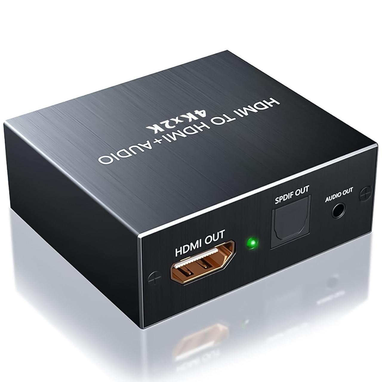 Экстрактор HDMI аудио Addap HAE-02 конвертер звука с HDMI на оптический SPDIF/Toslink и 3,5 мм - фото 2