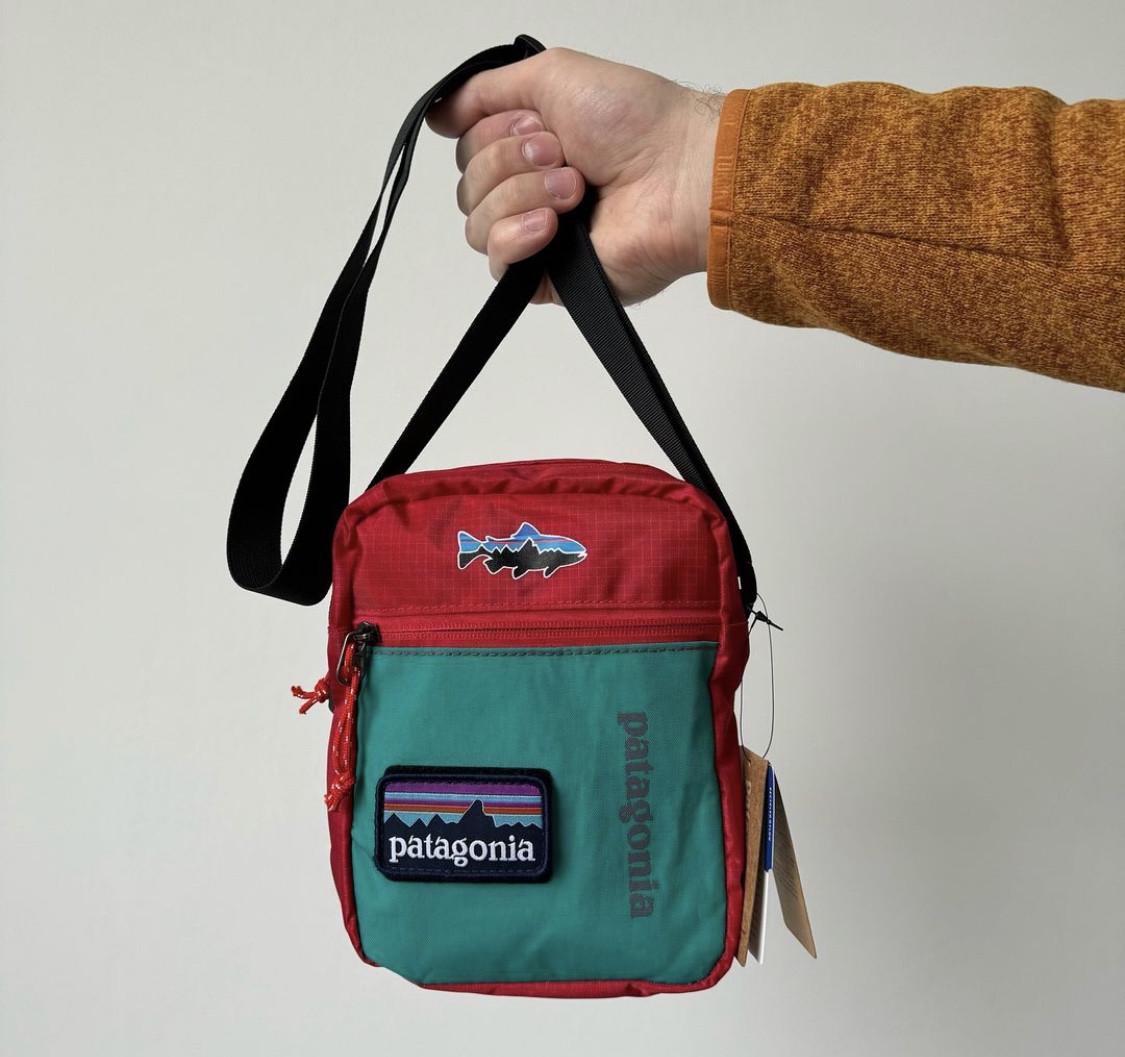 Сумка мужская Patagonia через плечо - фото 4