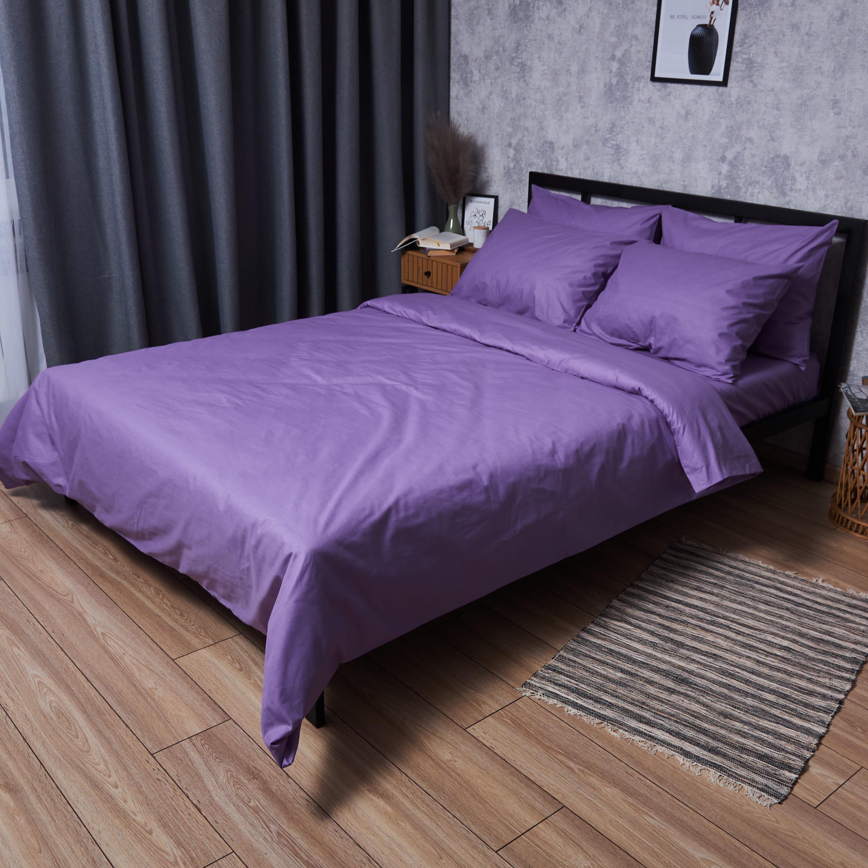 Пододеяльник Moon&Star Gold Люкс Violet Charm бязь двуспальный 175x210 см (MS-870000792)