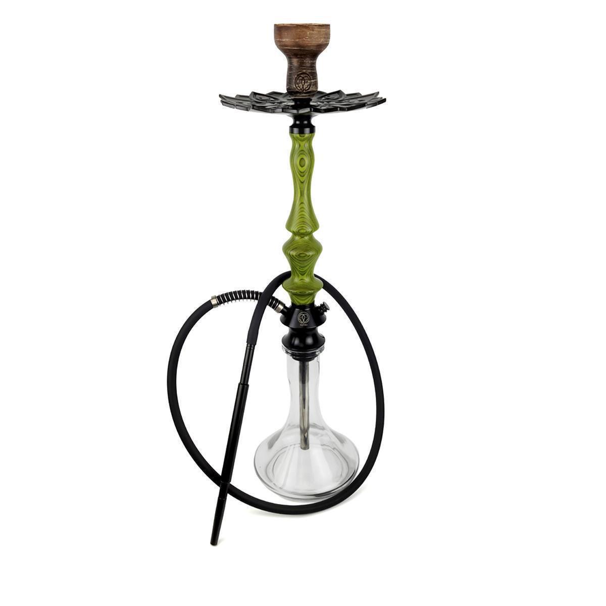 Кальян Karma Hookah 3.3 Green Craft Clear