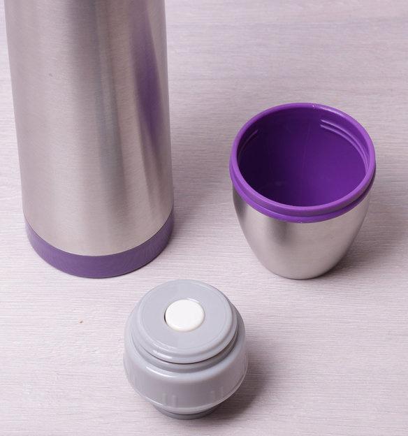 Термос Kamille Journey из нержавеющей стали 1000 мл - фото 6