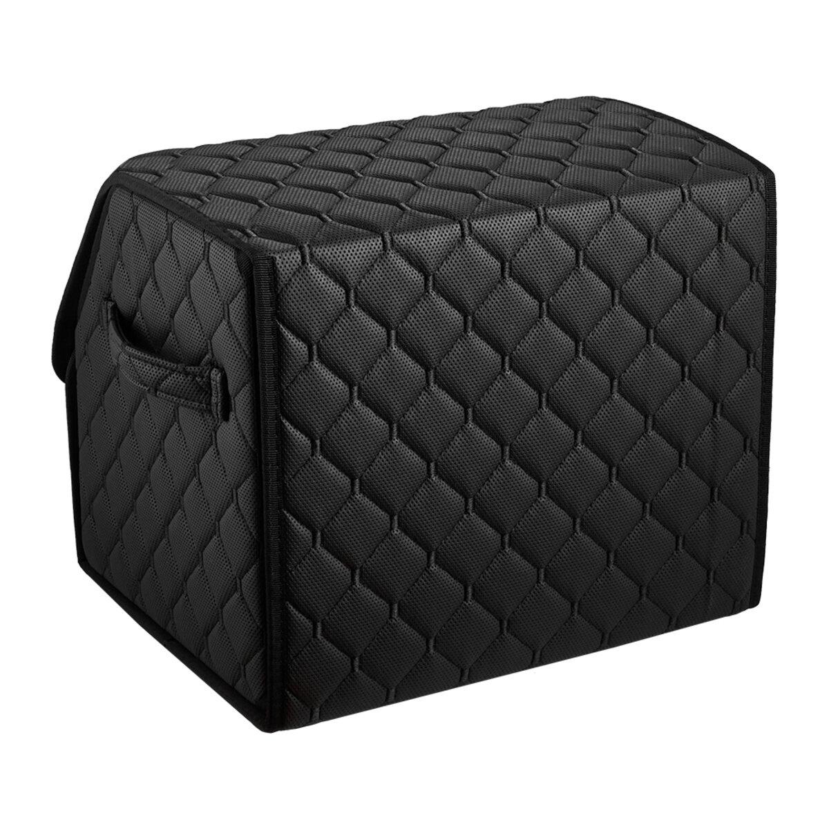 Сумка органайзер автомобільний Beltex Еко шкіра S 35х30х30 см Чорний (9577) - фото 2