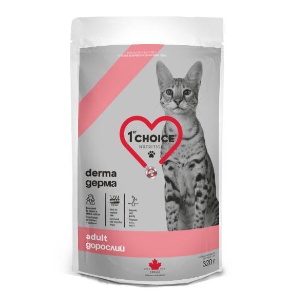 Корм для котів сухий 1st Choice Derma 0.32 кг