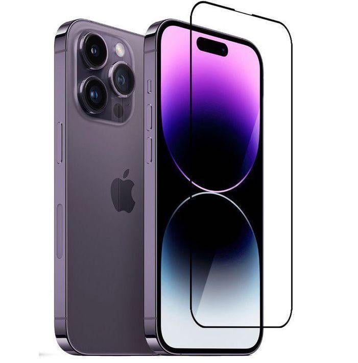 Захисне скло Soneex Pro Full Silk Screen + Anti Static 0.26mm 2.5D Glass for iPhone 14 Pro, Black