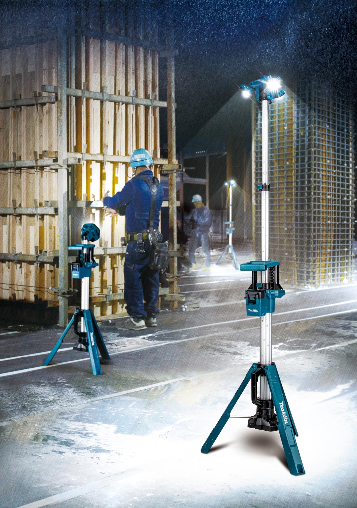 Прожектор світлодіодний акумуляторний Makita DML814 без акумулятора та зарядного пристрою - фото 15 Прожектор світлодіодний акумуляторний Makita DML814 без акумулятора та зарядного пристрою - фото 15