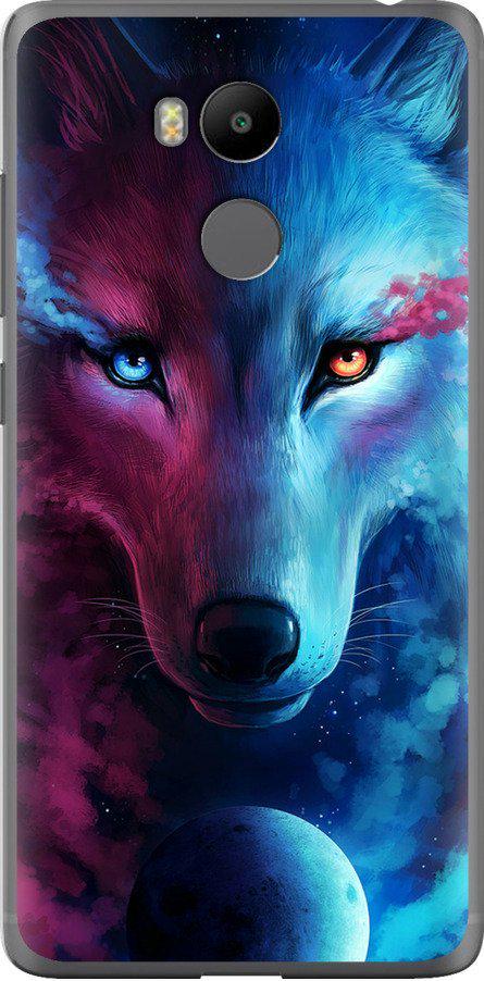 Чехол на Xiaomi Redmi 4 Prime Арт-волк (3999u-437-42517)