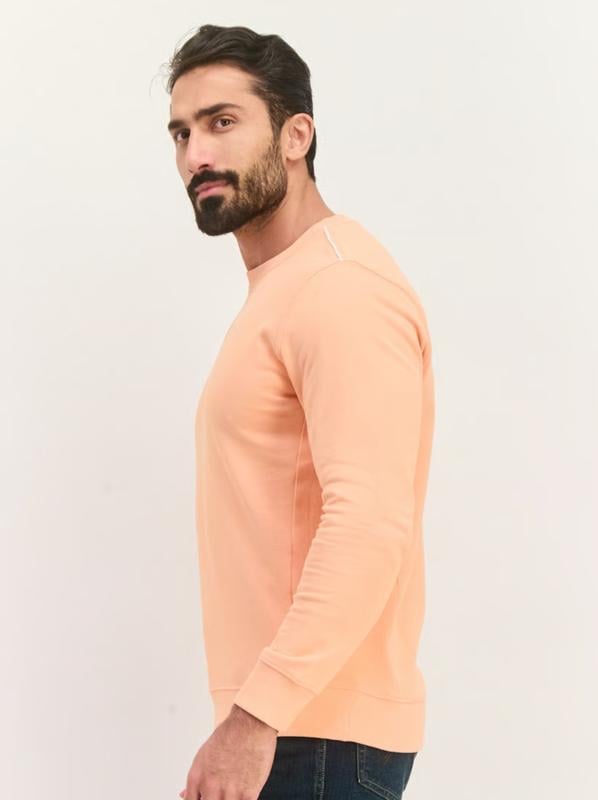 Кофтина чоловіча бавовна sorbino l Помаранчевий - фото 2