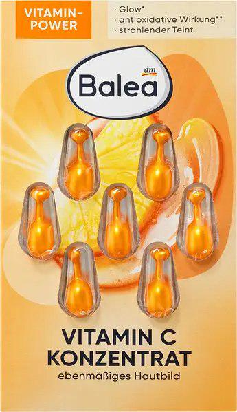 Концентрат для лиця Balea Vitamin C 7 шт. (13309951) Концентрат для лиця Balea Vitamin C 7 шт. (13309951)