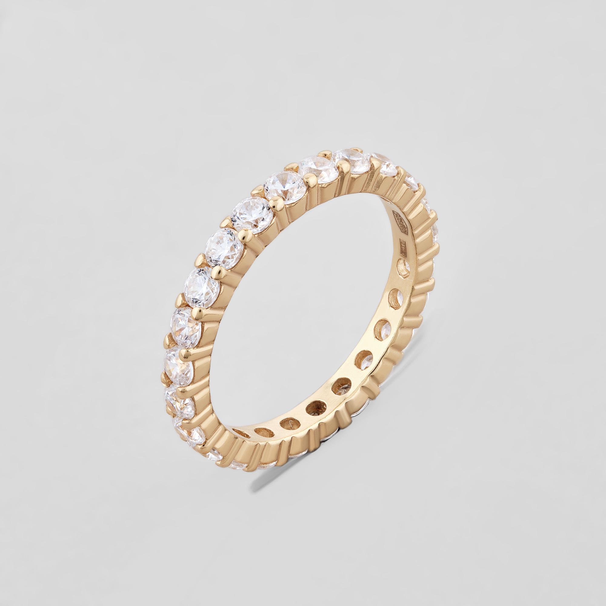 Серебряное кольцо Minimal Бурлеск р. 17,5 (11196-17,5п)