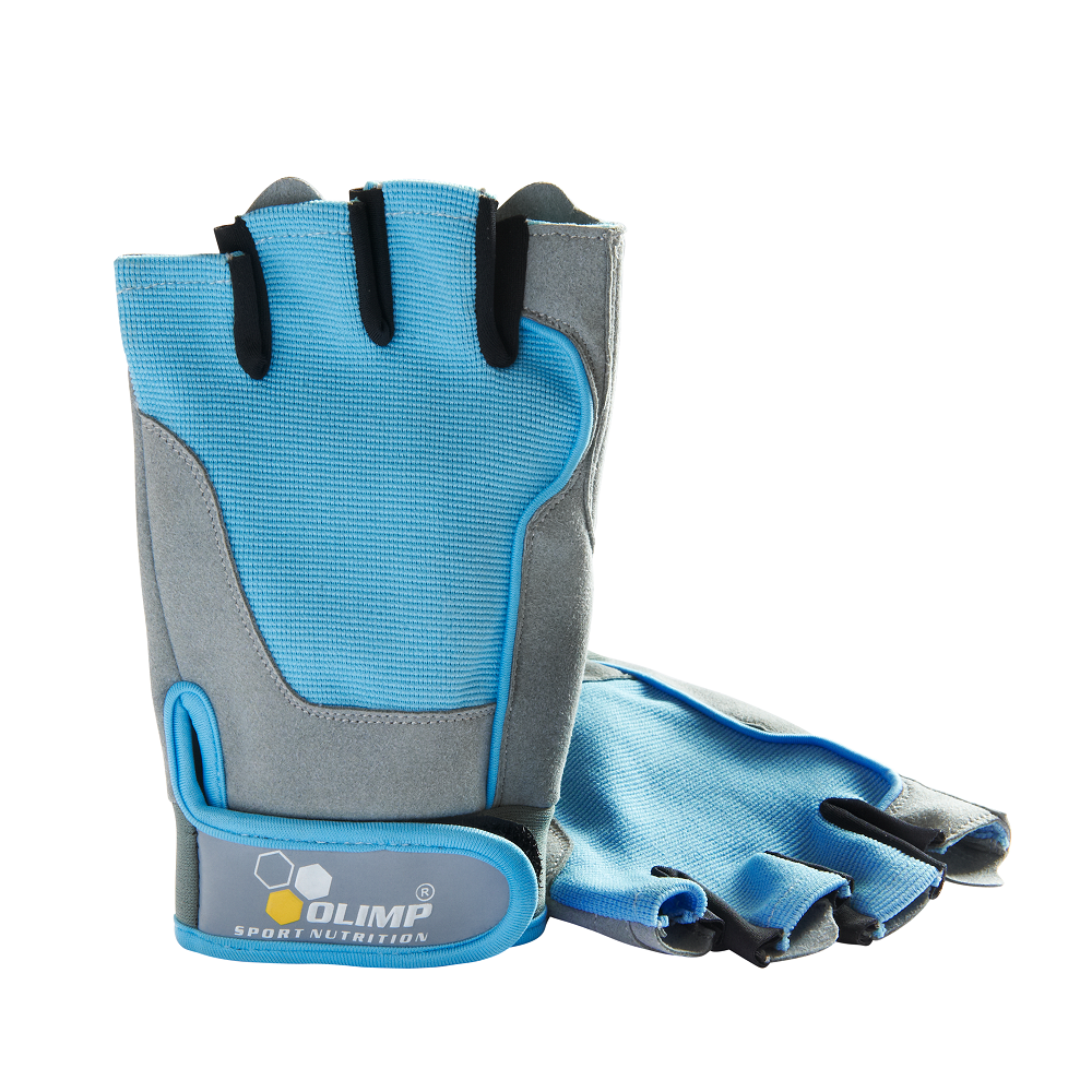 Перчатки OLIMP Fitness ONE Gloves L Голубой