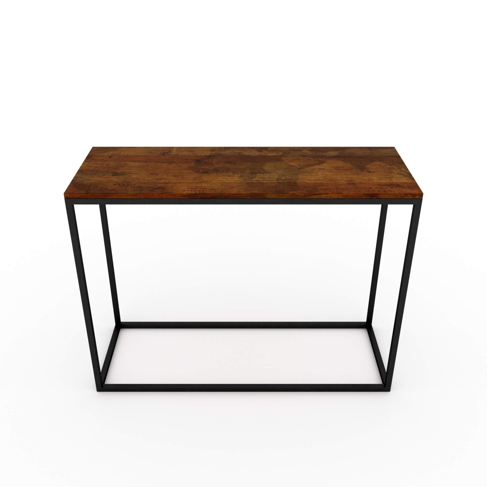 Консоль дизайнерская металллическая Karkas Фюджи ДСП 1100x400x850 мм