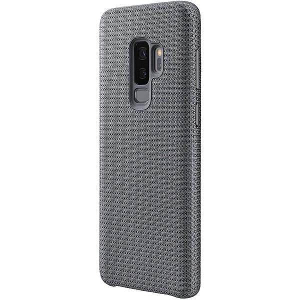 Фирменный противоударный чехол для Samsung Galaxy S9+ Plus Hyperknit Cover Grey - фото 2