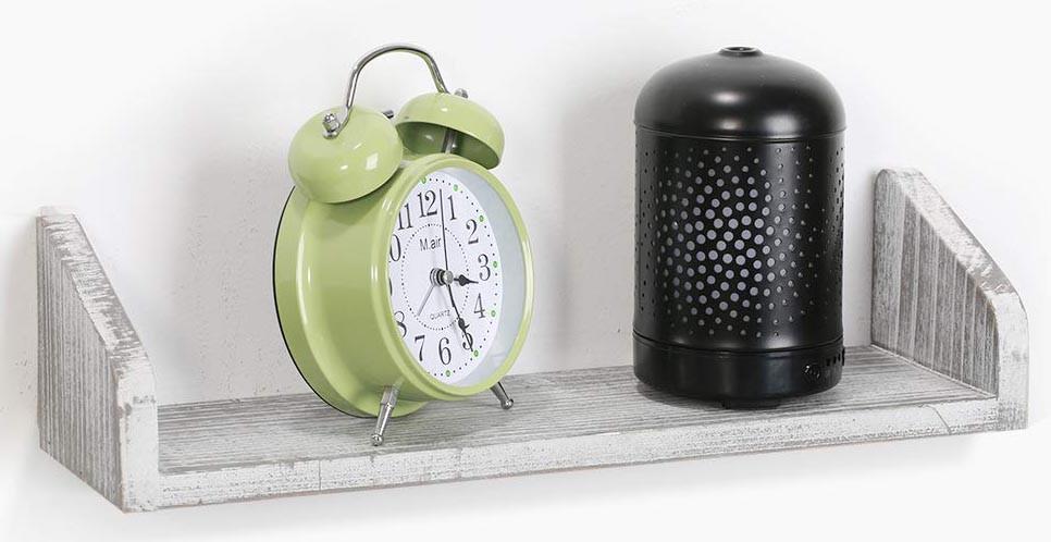 Полка настенная из дерева Мердека 42 см Шебби (НСП-426121)