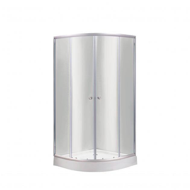 Душевая кабина Lidz ŁATWA SC80x80.SAT.LOW.TR 4 мм (FRRS00043958)