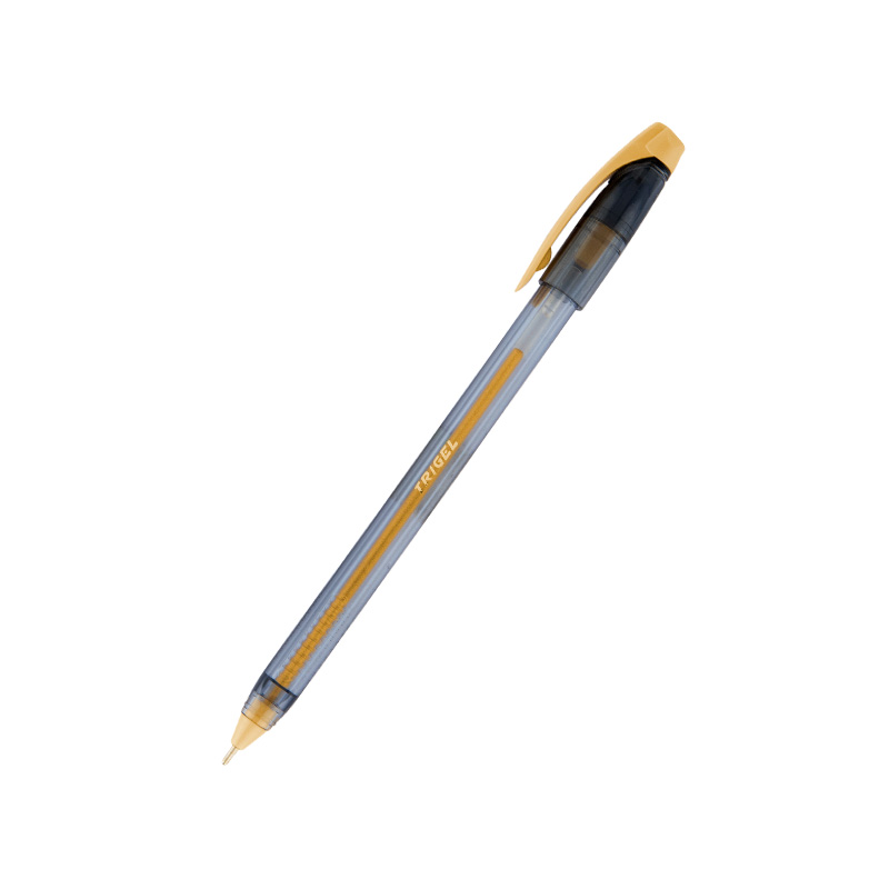 Набір ручок гелевих Trigel-2 12 шт. Золотий (UX-131-35 8907430005266)
