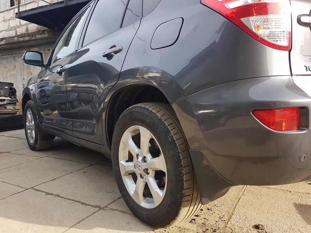 Комплект брызговиков Dongmart для Toyota Rav 4 2006-2013 гг. резинопластик Черный - фото 8