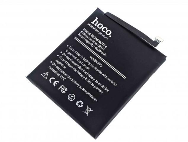 Аккумулятор Hoco для Xiaomi Redmi Note 4/BN41 (000534146)