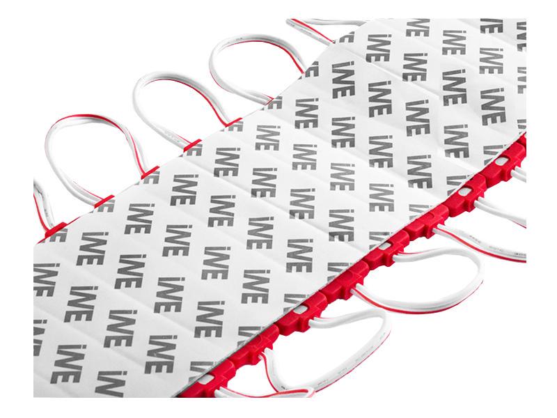 Модуль світлодіодний LEDUA 2835-3smd 12V IP65 1,5 Вт з лінзою Червоний (1606) - фото 3 Модуль світлодіодний LEDUA 2835-3smd 12V IP65 1,5 Вт з лінзою Червоний (1606) - фото 3