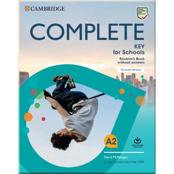 Книга David McKeegan "Complete Key for Schools Second Edition Student's Book without Answers with Online Practice" (ISBN:9781108539333) - фото 1
