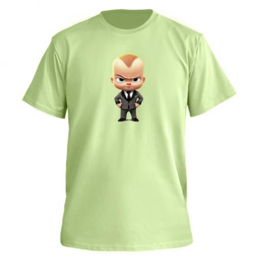 Футболка мужская Owi Premium Бэби Босс XL Лаймовый (15018868-44-187579-XL)