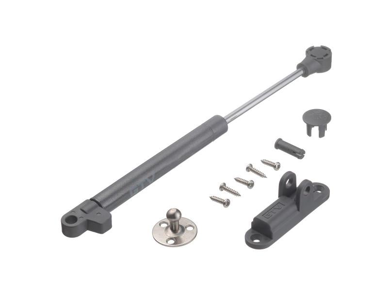 Подъемник газовый GTV для ДСП 80N с доводчиком Графитовый