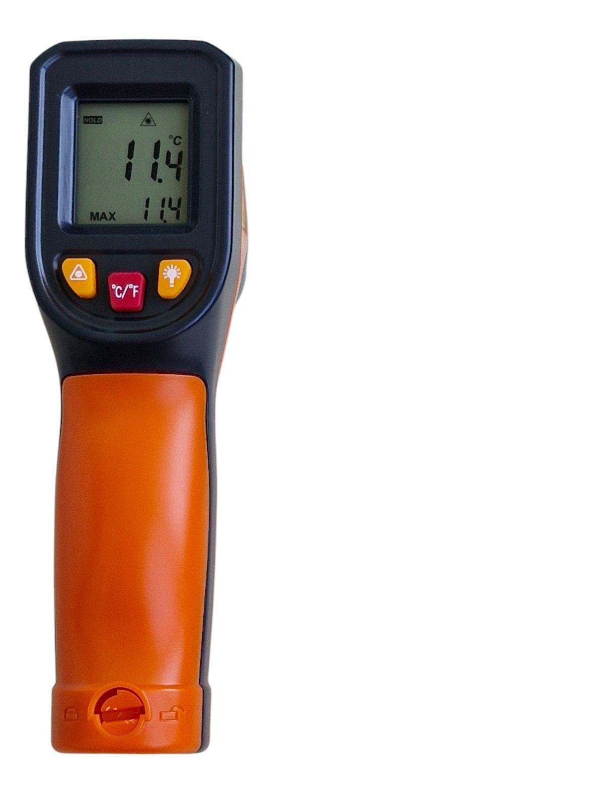 Термометр безконтактний цифровий NJTY від -50 до +600°C з лазерним покажчиком пошуком максимальної температури NJTY T600А 2 батареї (99047770) - фото 6 Термометр безконтактний цифровий NJTY від -50 до +600°C з лазерним покажчиком пошуком максимальної температури NJTY T600А 2 батареї (99047770) - фото 6