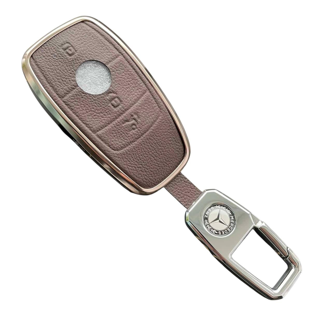 Чехол алюминиевый для ключа Mercedes (mr4alb)