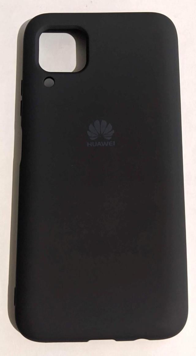 Чохол силіконовий Silicone Case для Huawei P40 Lite чорний