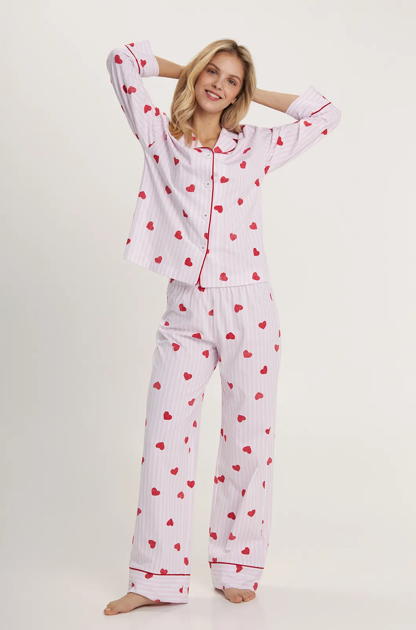 Пижама женская Ellen LOVEU 5580/18/01 XL Розовый (31327347)