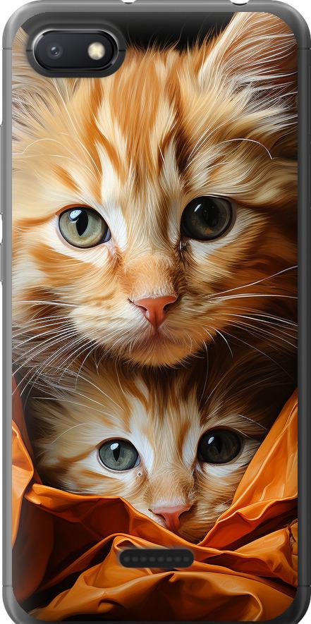 Чехол на Xiaomi Redmi 6A Котики 2 (5664u-1531-42517)