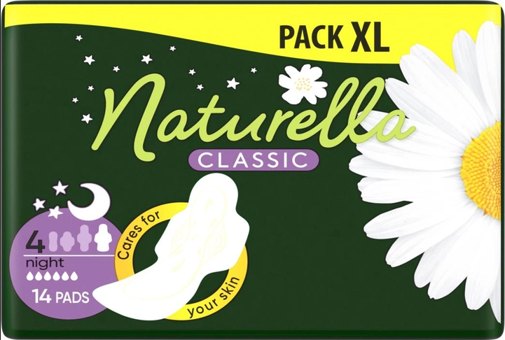 Прокладки гігієнічні Naturella Classic Night 14 шт. (8001841479385)