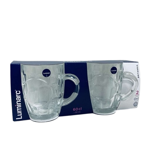 Набор кружек для пива Luminarc Britannia 600 мл х 2 шт. (Q0730)