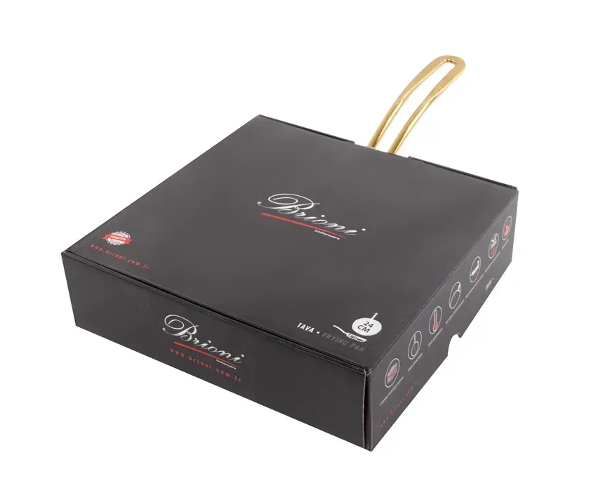 Сковорода антипригарная Brioni Elegance 24 см (764-035) - фото 2 Сковорода антипригарная Brioni Elegance 24 см (764-035) - фото 2