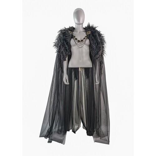 Мантия Шахматная королева SETA Decor 25-522BLK-GL