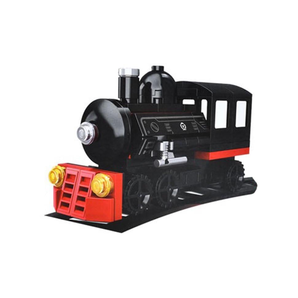 Конструктор детский Поезд CD8194-1 84 детали (57835)