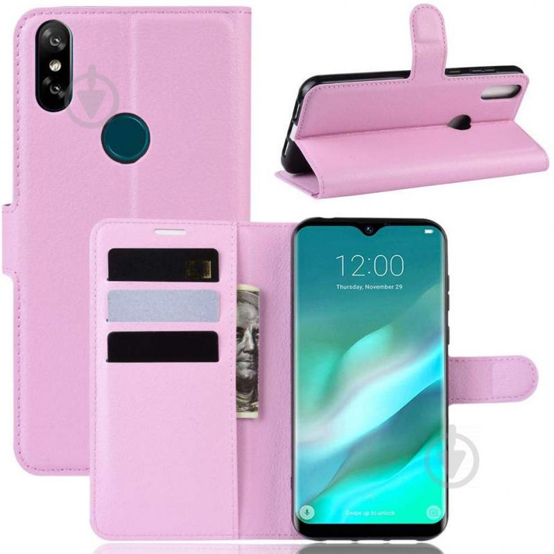 Чехол-книжка Litchie Wallet для Doogee Y8 Pink (hub_GLKQ08384) - фото 2