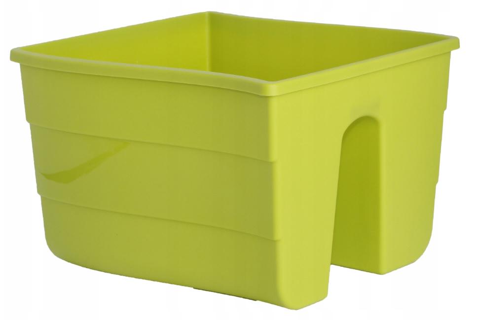 Горщик балконний для поручнів Form Plastic Wave 11 л Фісташковий (2488-042)