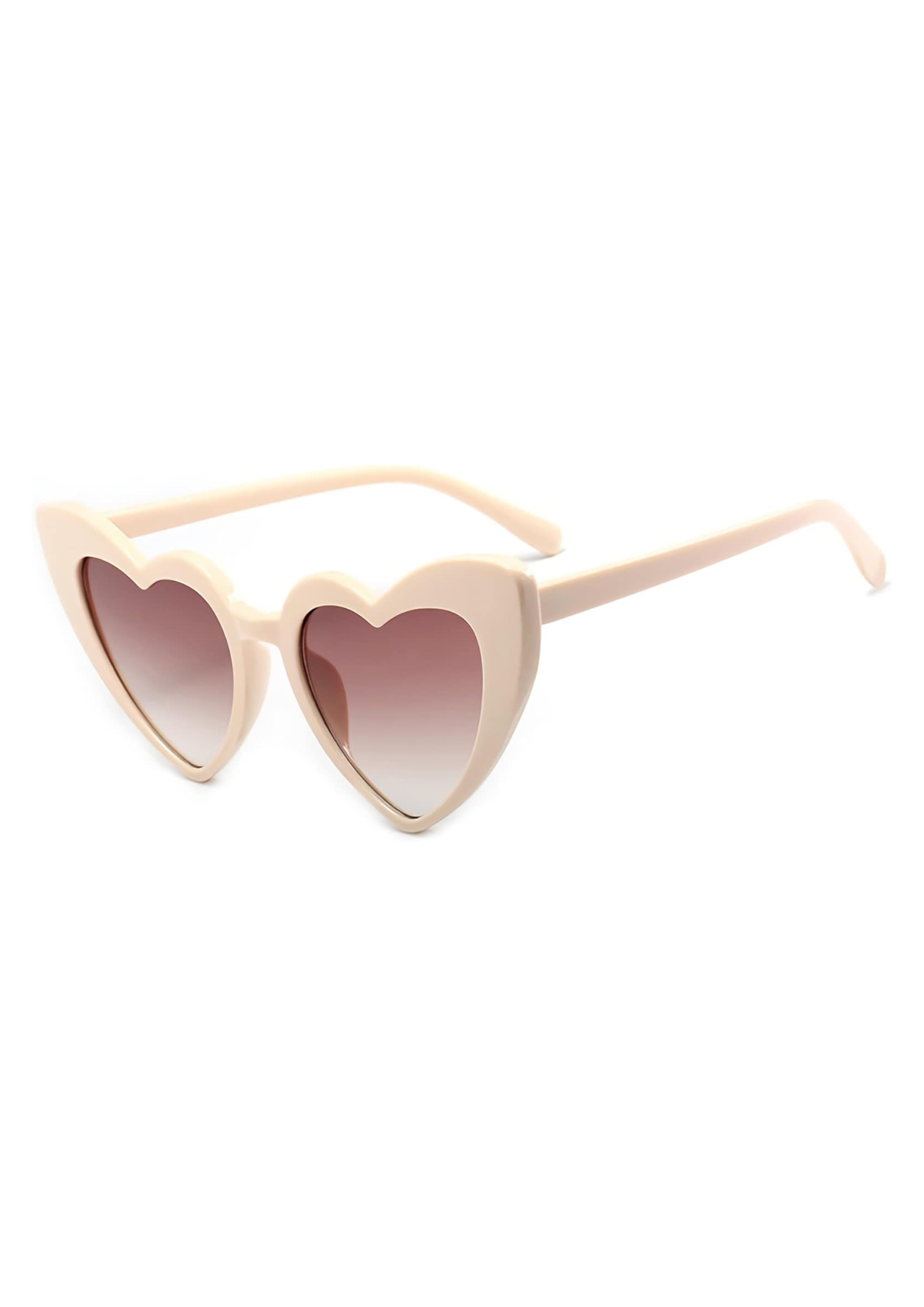 Солнцезащитные очки Сердечко Бежевый