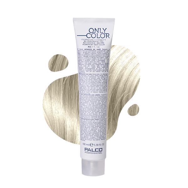 Крем-краска для волос безаммиачная PALCO Only Color №10.0 Платиновый блонд пепельно-золотистый 100 мл (33607)