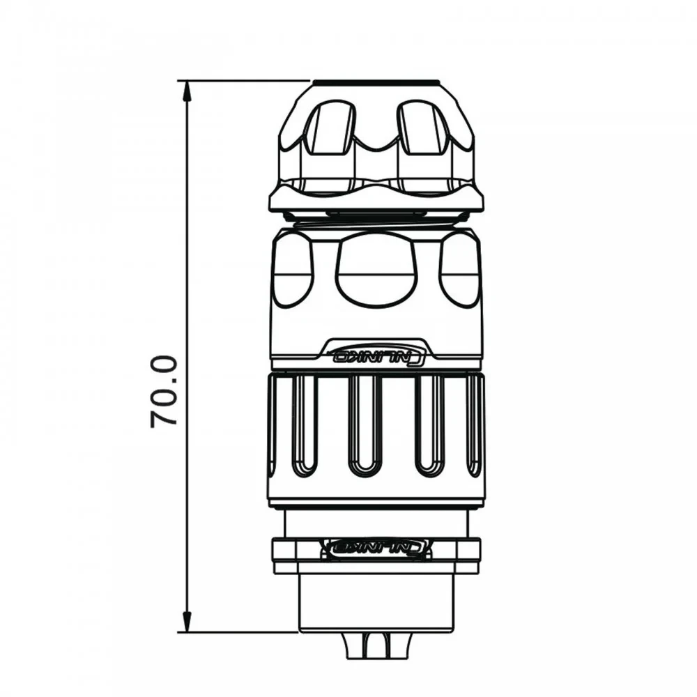 Роз'єм герметичний вилка CNLINKO pin3 YM-20-C03PE-02-001 (2338163261) - фото 9 Роз'єм герметичний вилка CNLINKO pin3 YM-20-C03PE-02-001 (2338163261) - фото 9